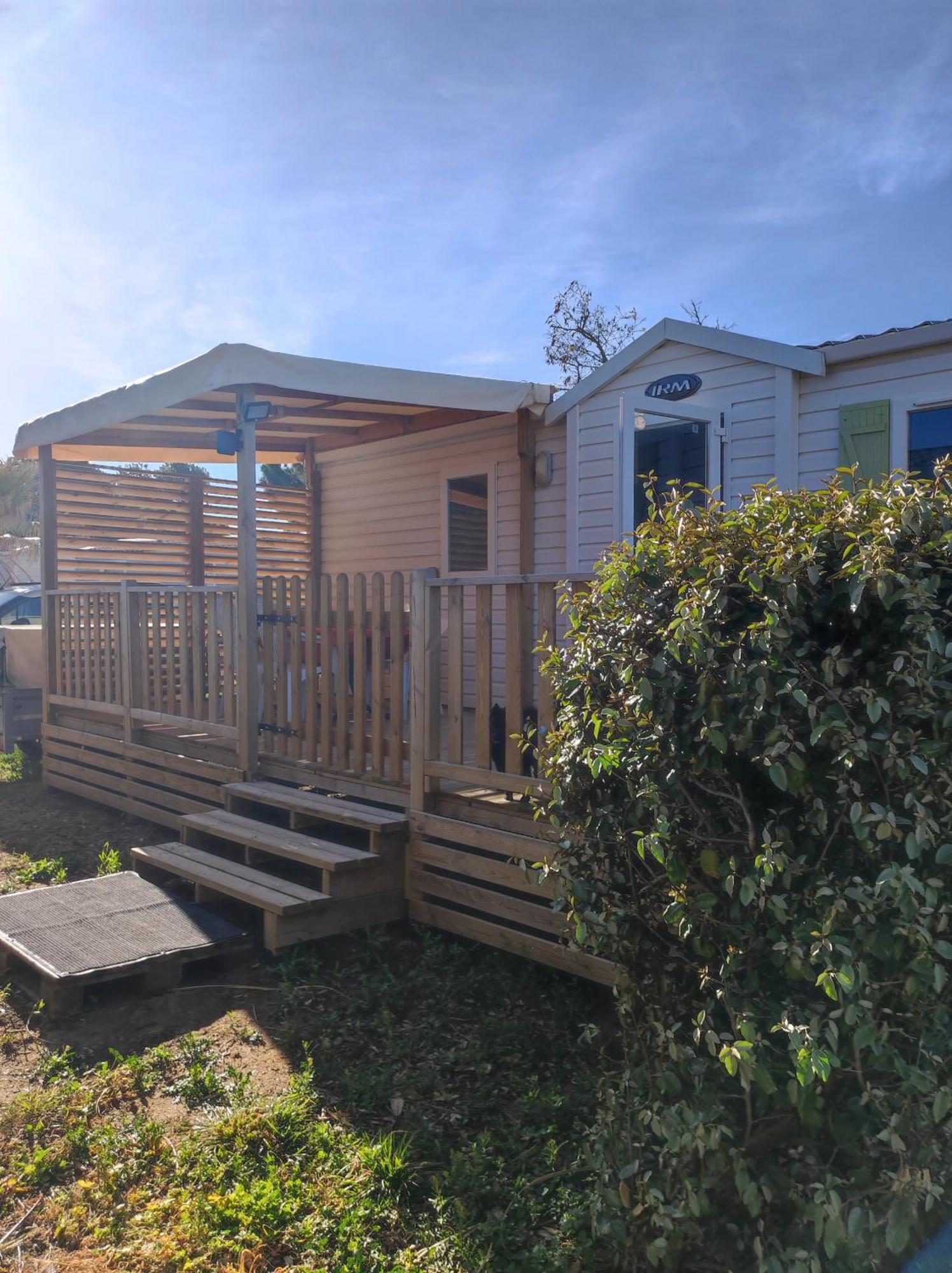 Mobil Home Lucky Climatise Camping Novela Port La Nouvelle Dış mekan fotoğraf